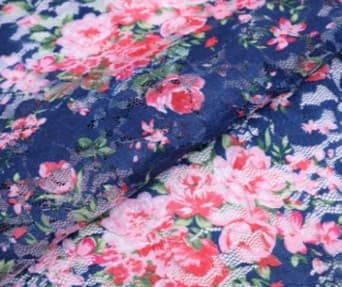 Printing Lace Fabric