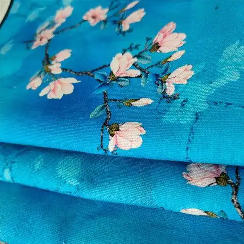 Printed Cotton Canvas Fabric