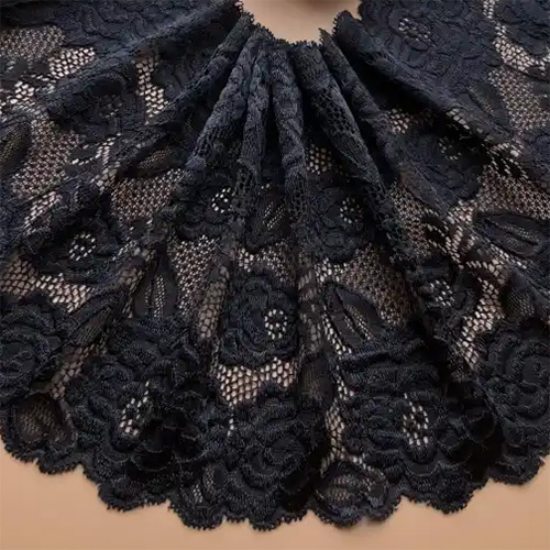 How to Care for Clothing Made of Black Stretch Lace Fabric?