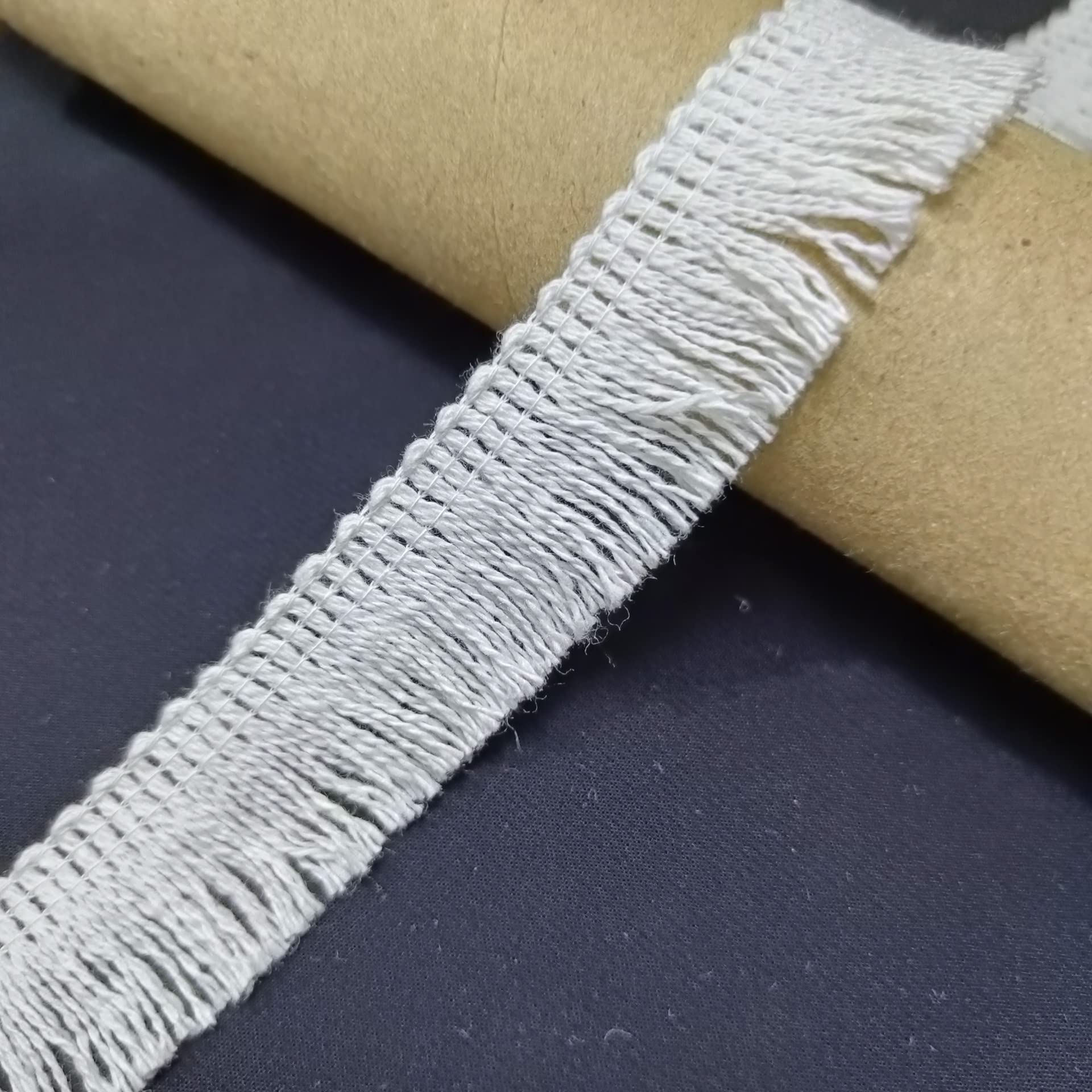 White Fringe Lace