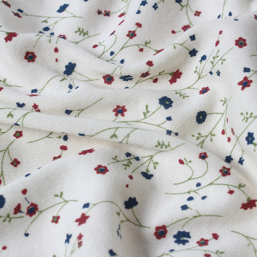 Printed Cotton Jersey Fabric